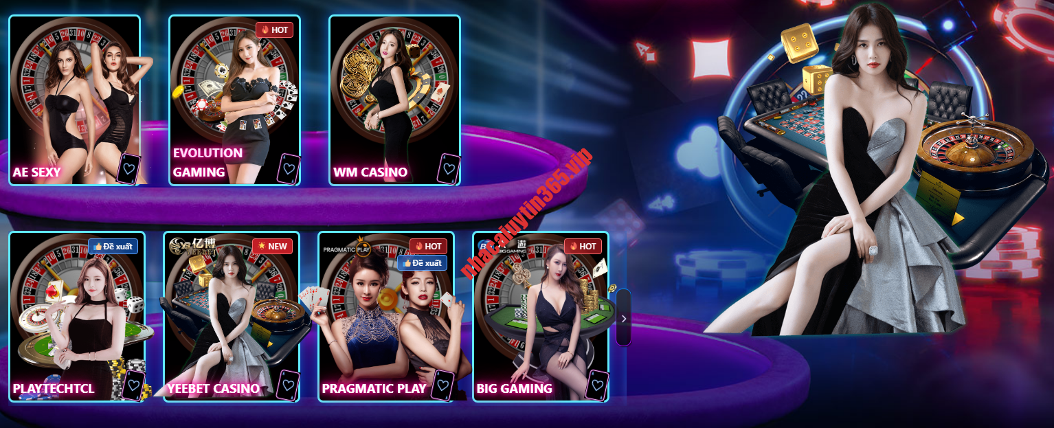 Live casino hấp dẫn tại nhà cái Noci88