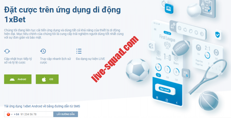 1xbet mobile app