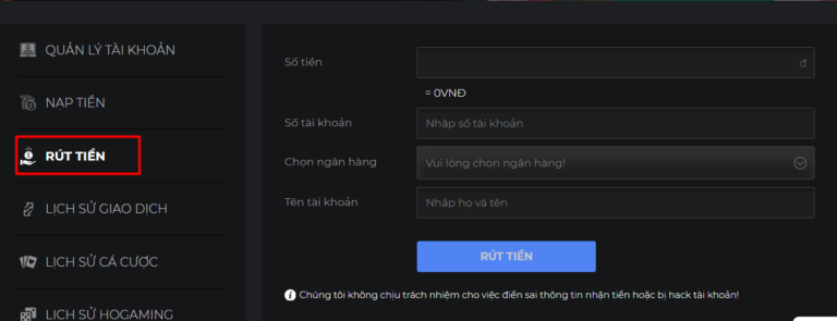 rút tiền nhà cái FABET